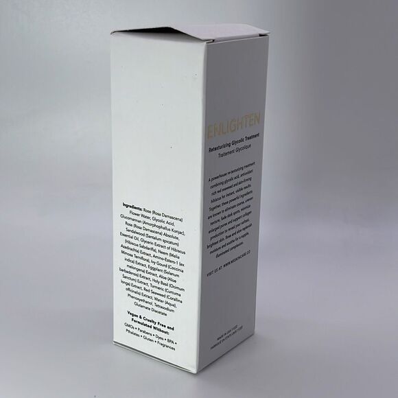 NIB MS SKINCARE ENLIGHTEN | RETEXTURIZING GLYCOLIC TREATMENT - Picture 7 of 7